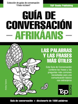 cover image of Guía de Conversación Español-Afrikáans y diccionario conciso de 1500 palabras